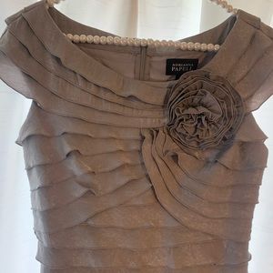 Silver dress is a knockout ! Excellent condition